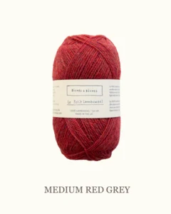 Medium Red Gray