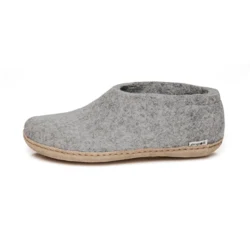 Glerups - felt shoes - light grey
