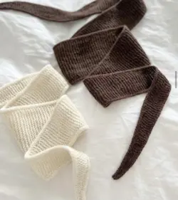 PetiteKnit Sophie Scarf Kit - large in Cashmere Lace