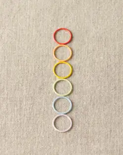 Jumbo Stitch Markers - 8mm