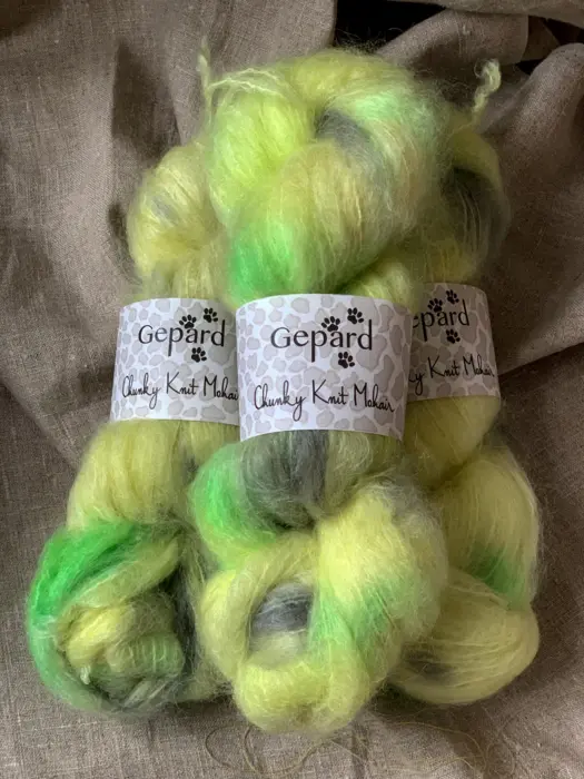 Gepard ChunkyKnitMohair - Handdyed by Sus Gepard