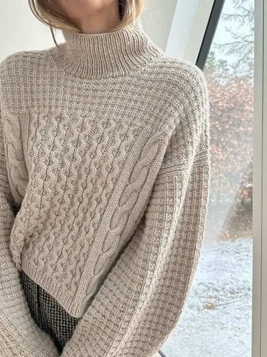 Other Loops: Waffle Loop Sweater Kit in Pura Lana and Cashmere Lace