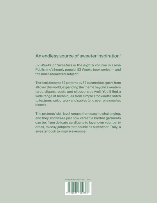 52 weeks of sweaters