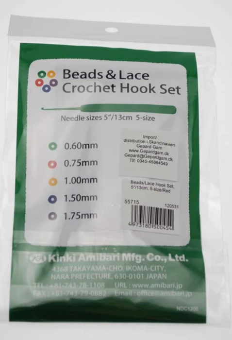 SeeKnit Beads & Lace crochet hook set