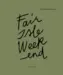 Laine - Mary Jane: "Fair Isle Weekend"